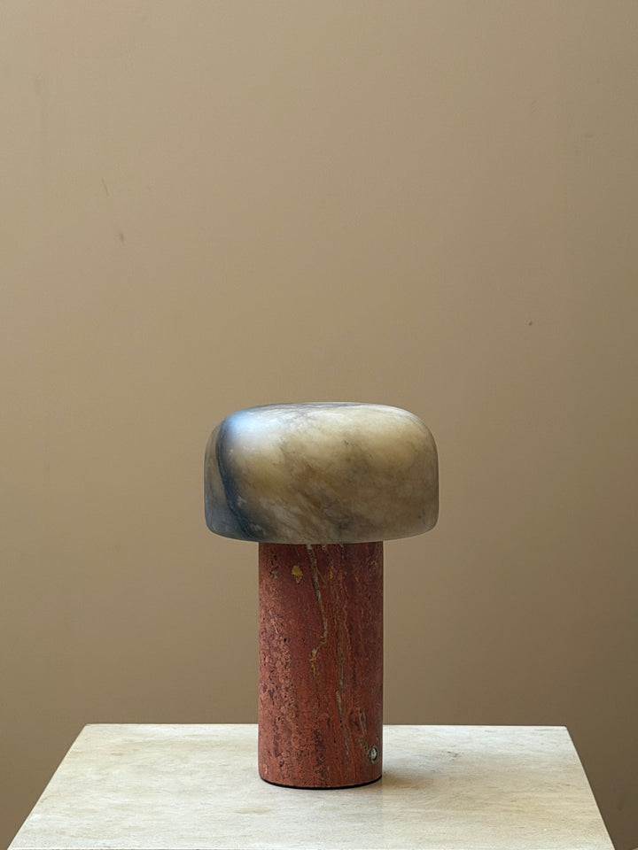 Asteria Natural Stone Rechargeable Table Lamp