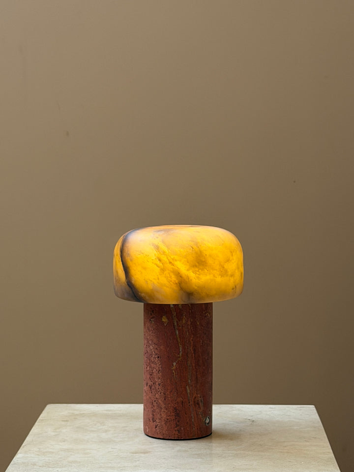 Asteria Natural Stone Rechargeable Table Lamp