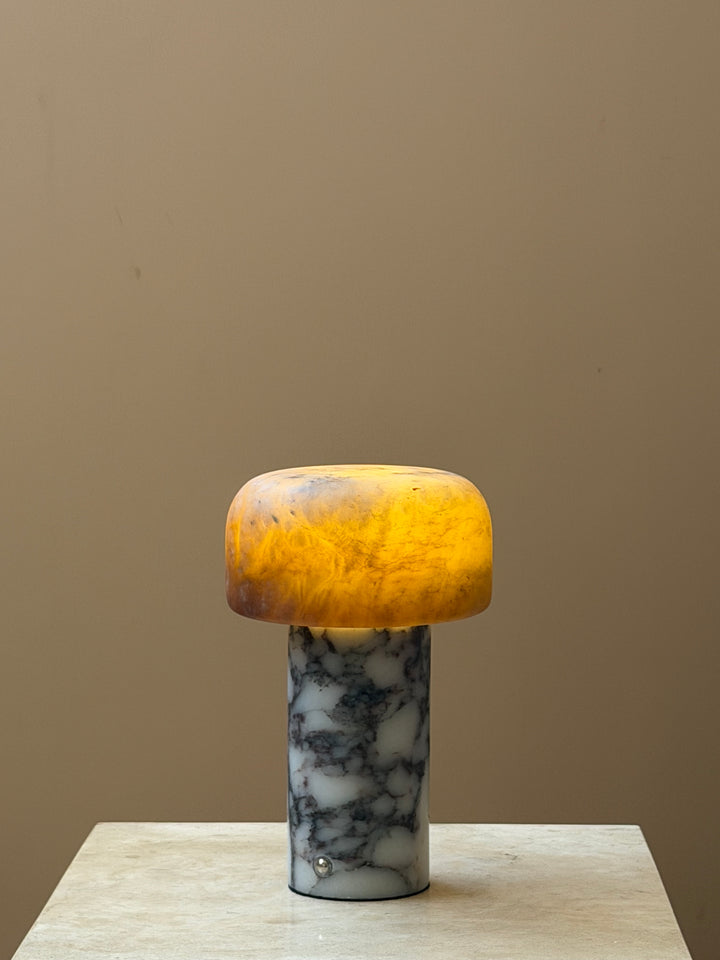 Asteria Natural Stone Rechargeable Table Lamp