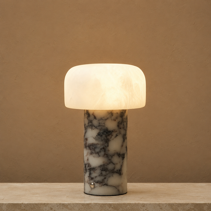 Asteria Natural Stone Rechargeable Table Lamp