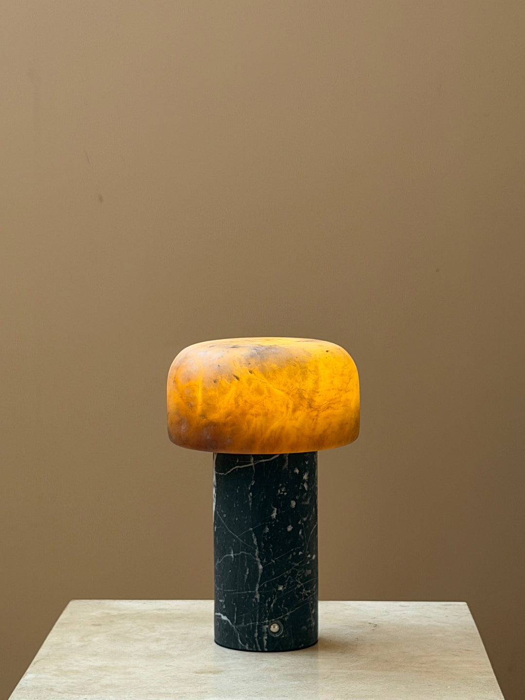 Asteria Natural Stone Rechargeable Table Lamp