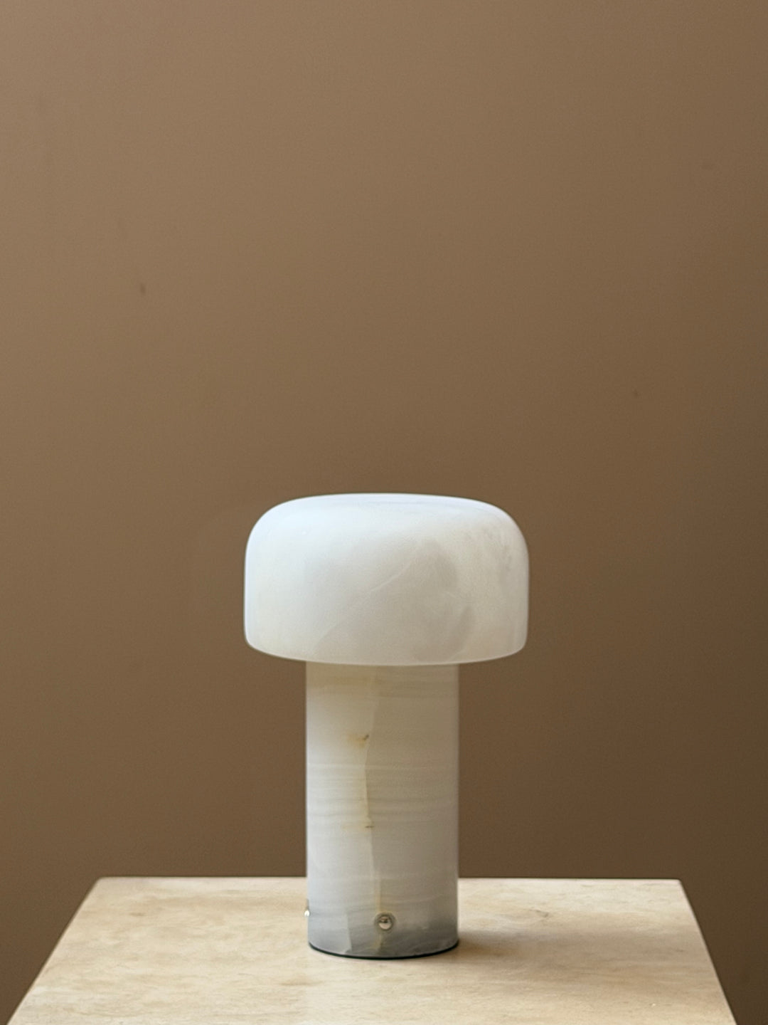 Asteria Natural Stone Rechargeable Table Lamp