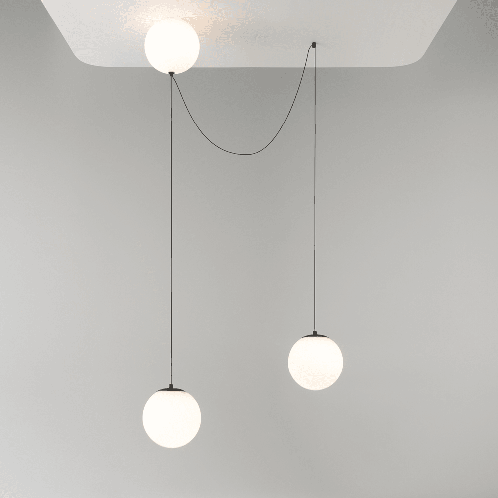 Asteris Multi Globe Pendant Lamp - Vakkerlight