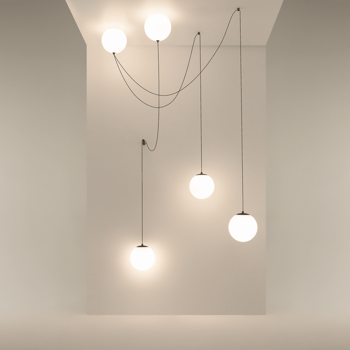 Asteris Multi Globe Pendant Lamp - Vakkerlight