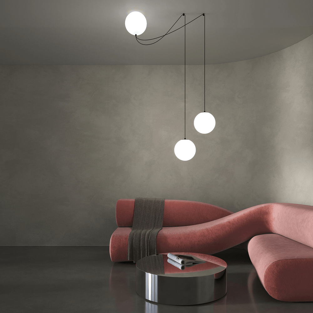 Asteris Multi Globe Pendant Lamp - Vakkerlight
