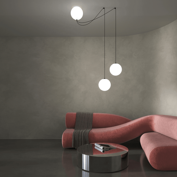 Asteris Multi Globe Pendant Lamp - Vakkerlight