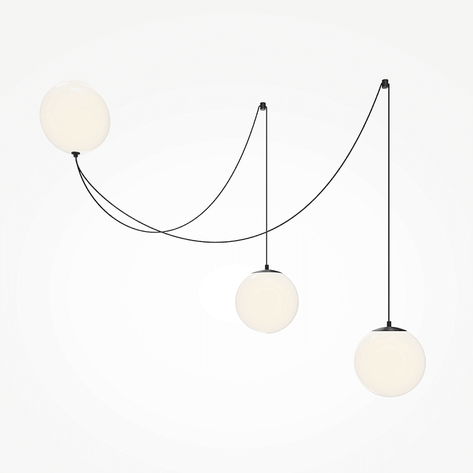 Asteris Multi Globe Pendant Lamp - Vakkerlight