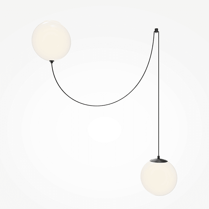 Asteris Multi Globe Pendant Lamp - Vakkerlight