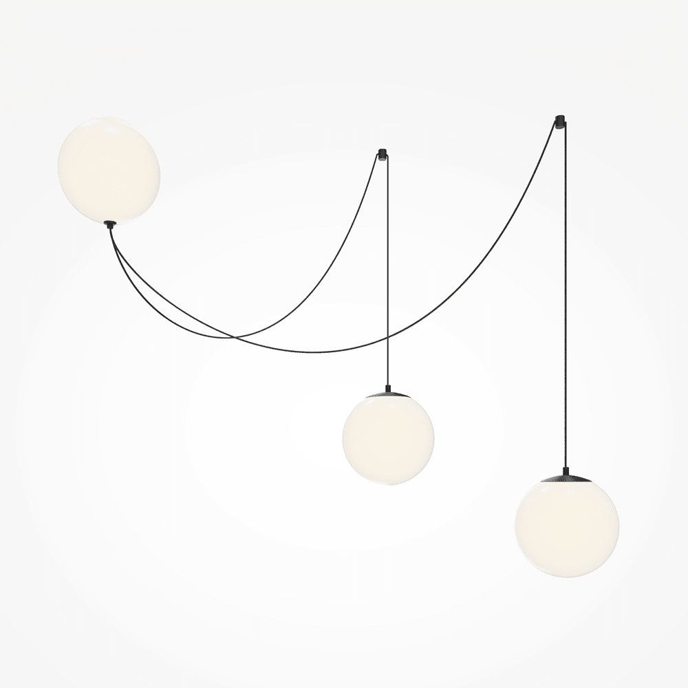 Asteris Multi Globe Pendant Lamp - Vakkerlight
