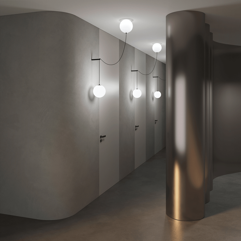 Asteris Multi Globe Pendant Lamp - Vakkerlight