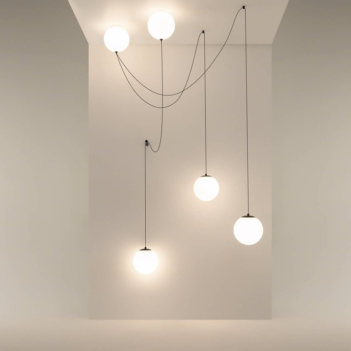 Asteris Multi Globe Pendant Lamp - Vakkerlight