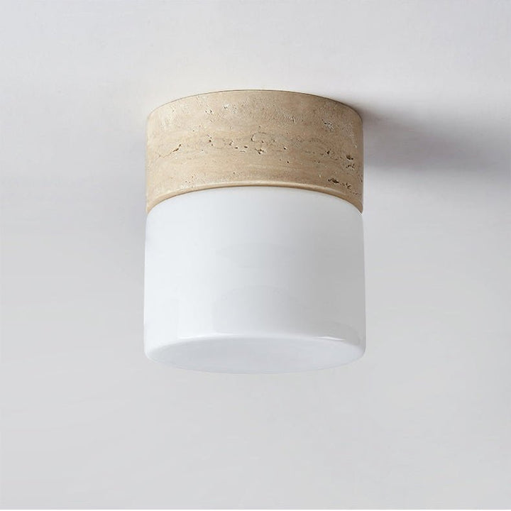 Astrid Travertine Ceiling Lamp - Vakkerlight