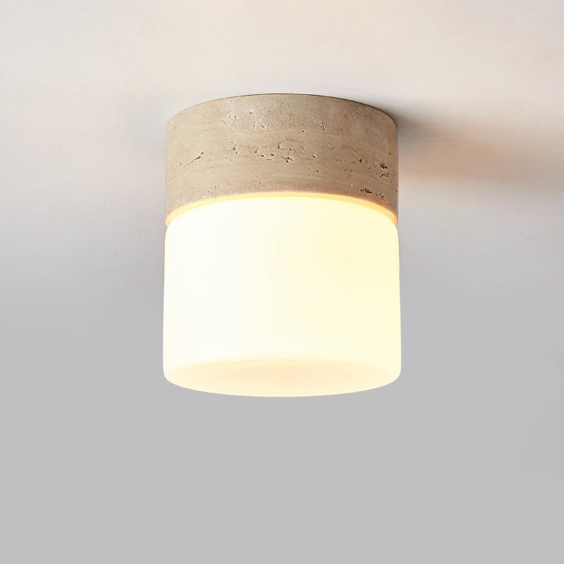 Astrid Travertine Ceiling Lamp - Vakkerlight
