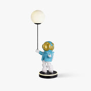 Astronaut en planeetlamp