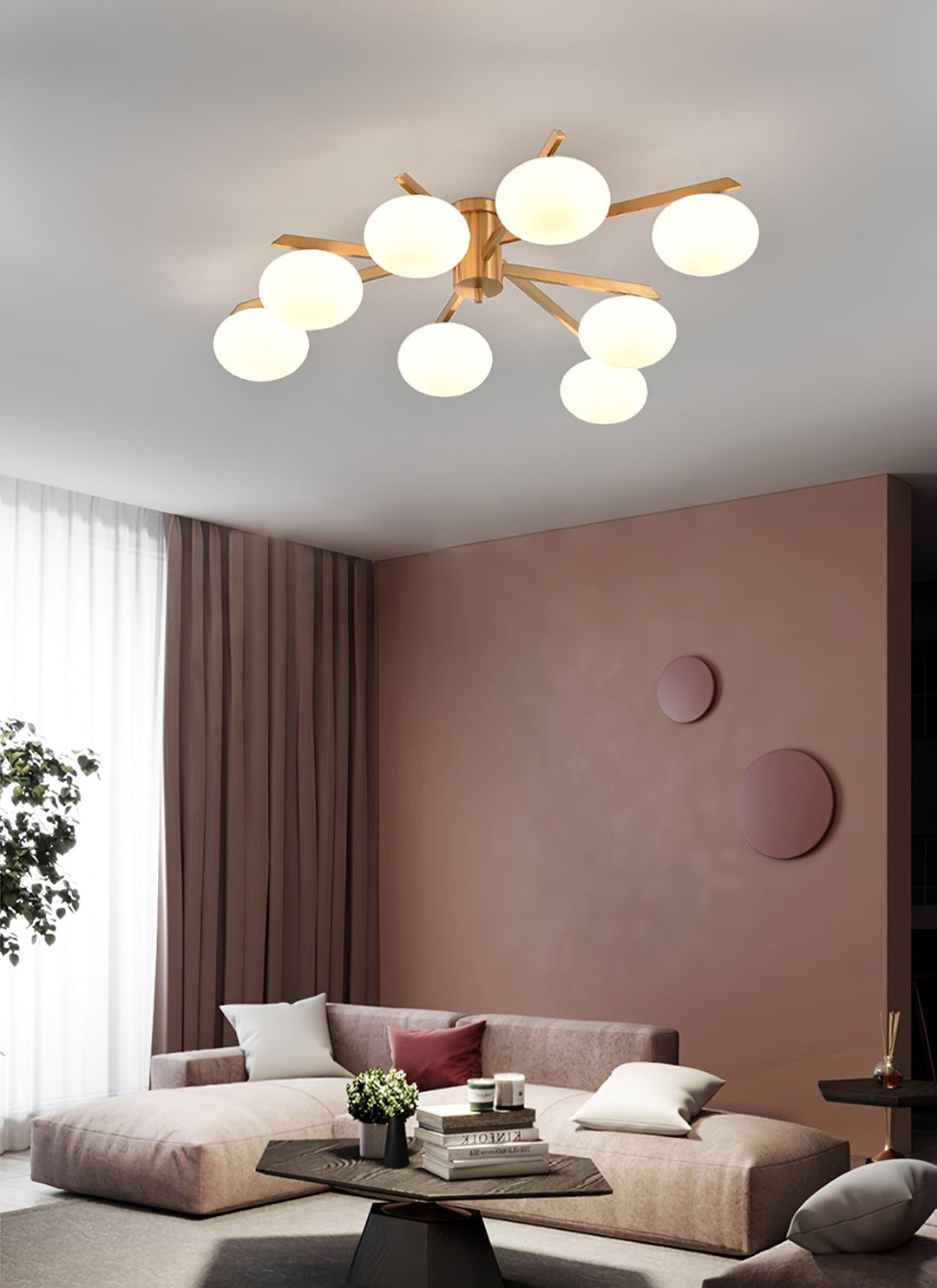 Astrora Globe Ceiling Light - Vakkerlight