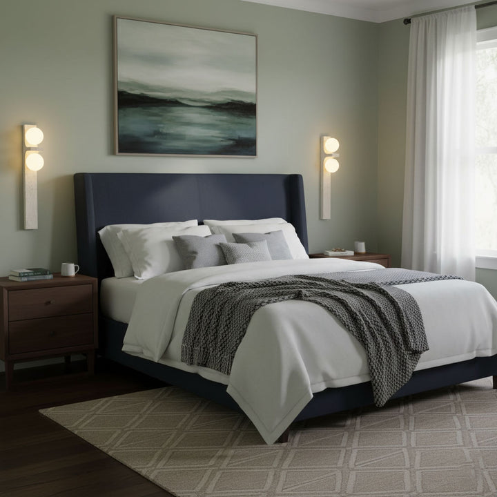 Asymmetrical Travertine Wall Sconce - Vakkerlight