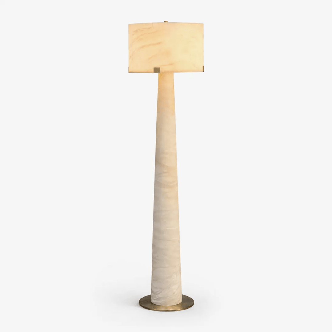 Aterion Alabaster Floor Lamp - Vakkerlight