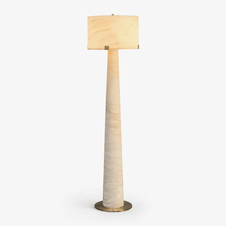 Aterion Alabaster Floor Lamp - Vakkerlight
