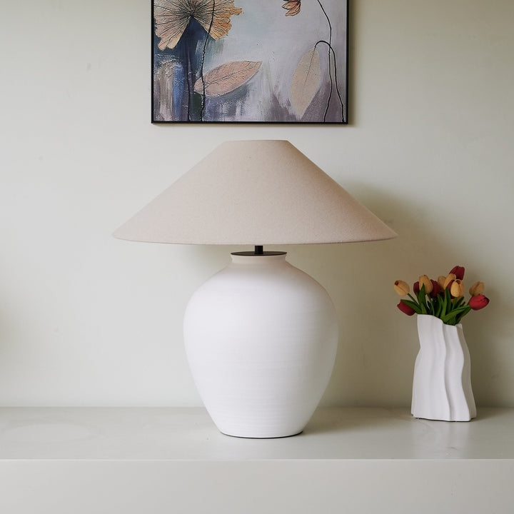 Aterra Ceramic Table Lamp - Vakkerlight
