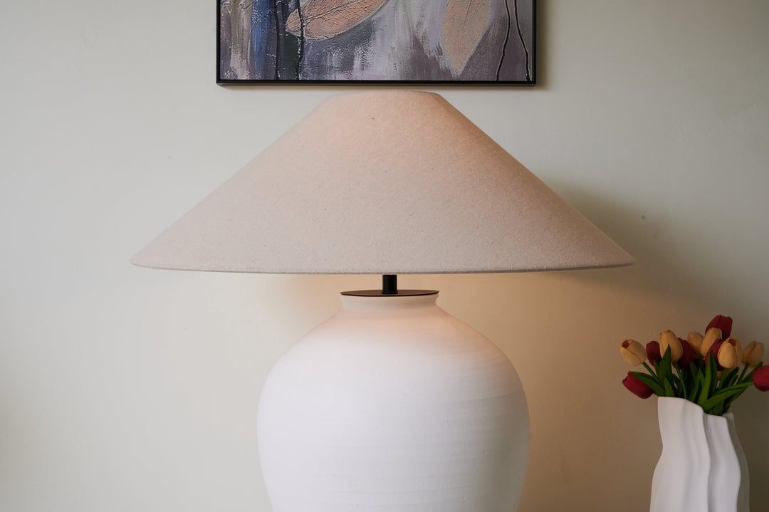 Aterra Ceramic Table Lamp - Vakkerlight