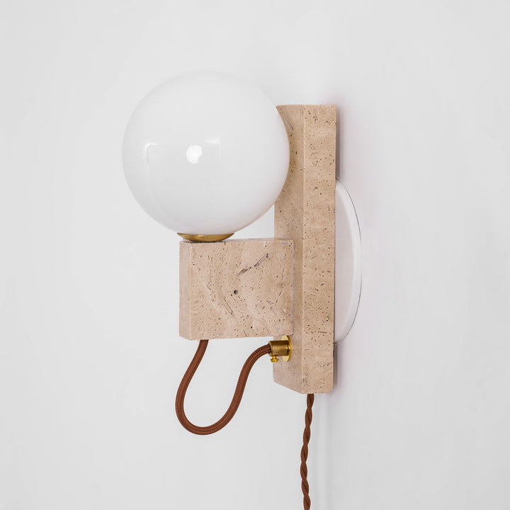 Atlas Globe Wall Sconce