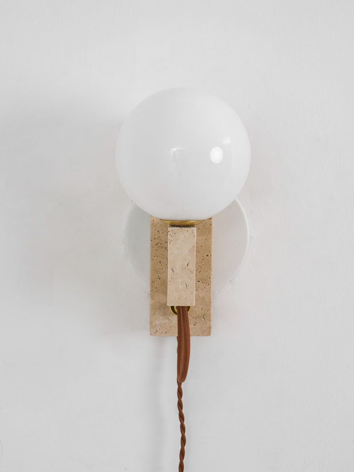 Atlas Globe Wall Sconce