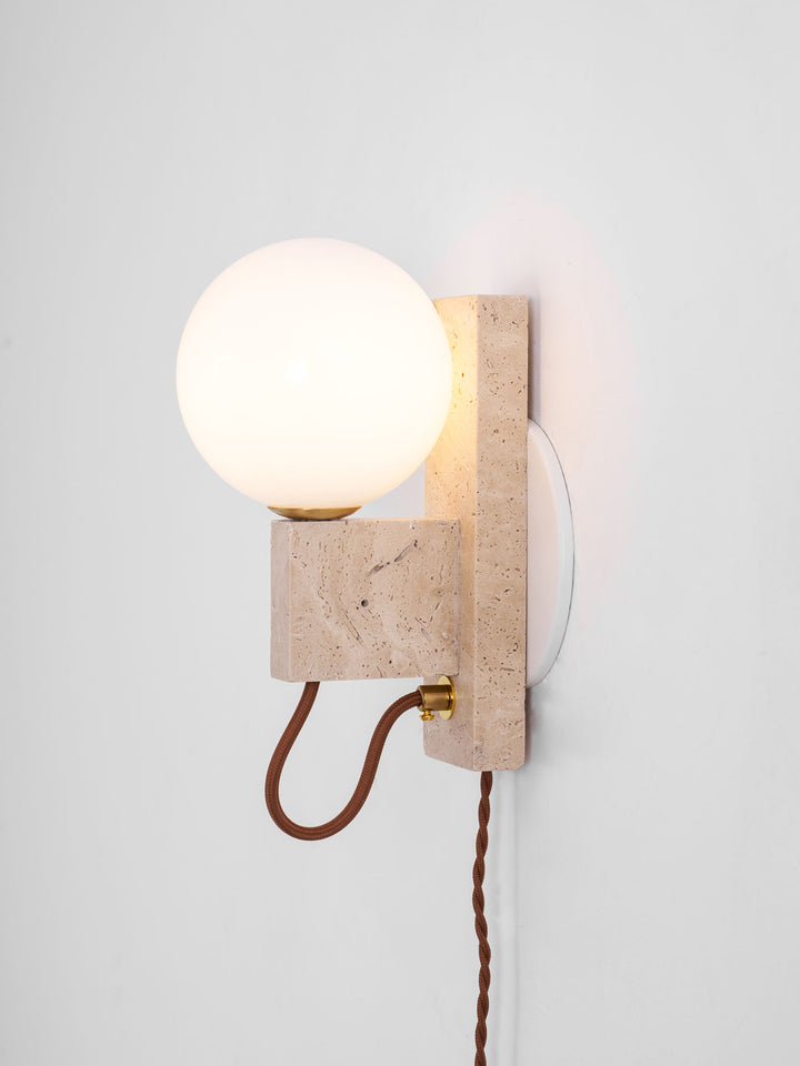 Atlas Globe Wall Sconce