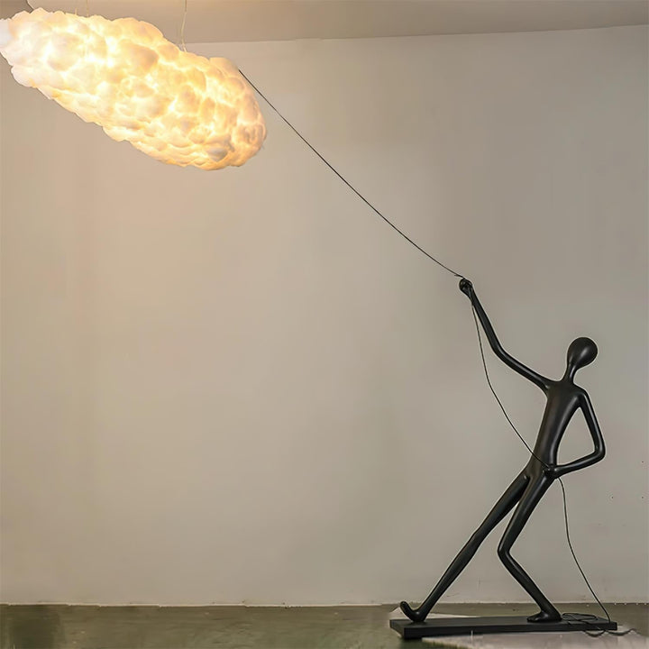 Atlas Cloud Sculpture Floor Lamp