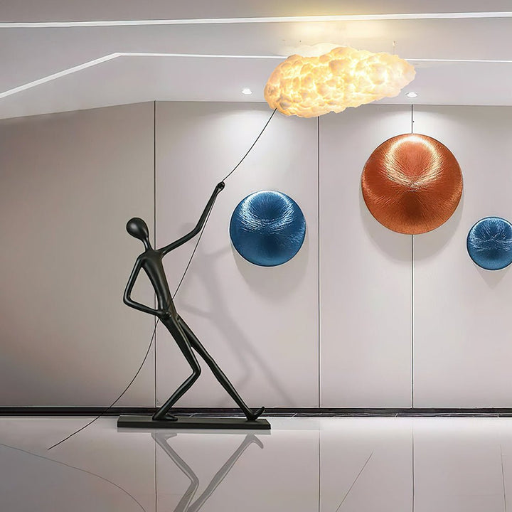 Atlas Cloud Sculpture Floor Lamp - Vakkerlight