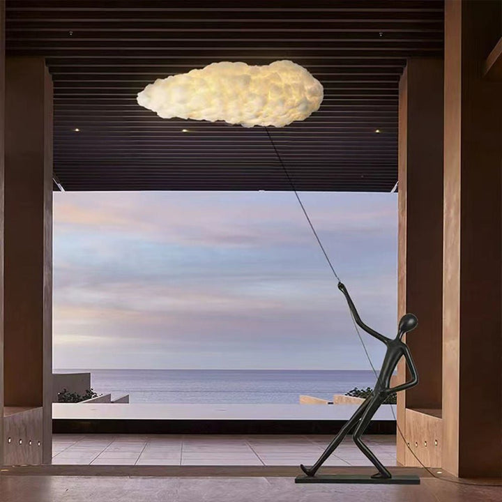 Atlas Cloud Sculpture Floor Lamp - Vakkerlight