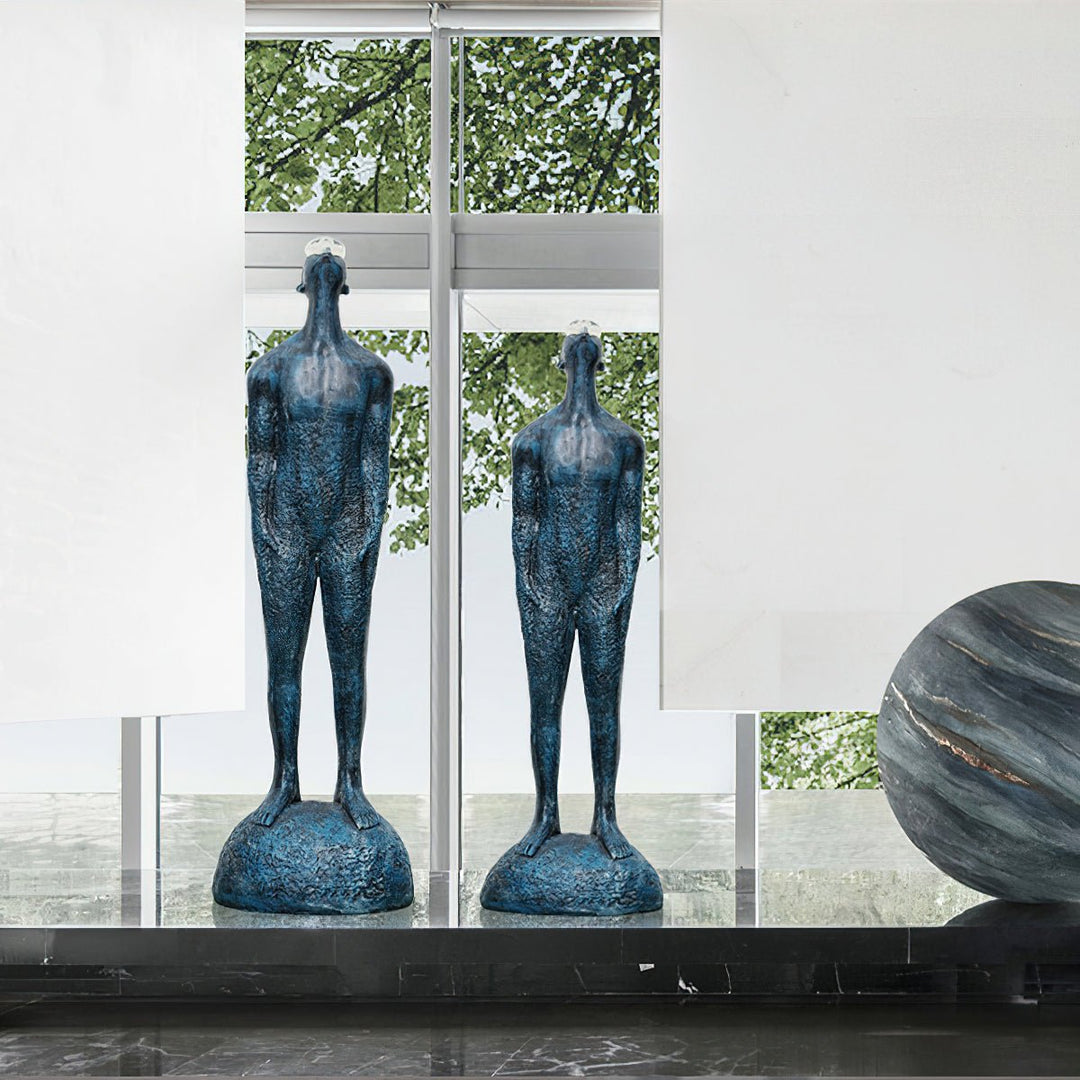 Atlas Guardian Sculpture Floor Ornaments - Vakkerlight