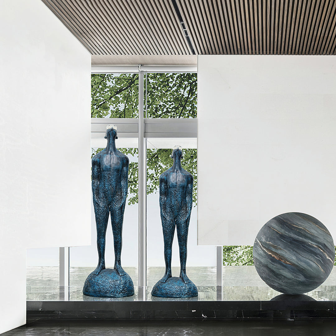 Atlas Guardian Sculpture Floor Ornaments - Vakkerlight