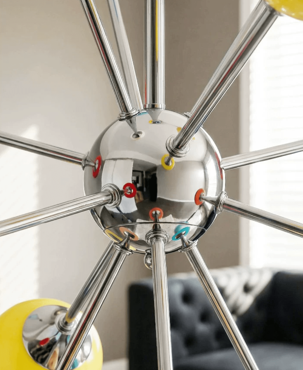 Atomic Sputnik Chandelier - Vakkerlight