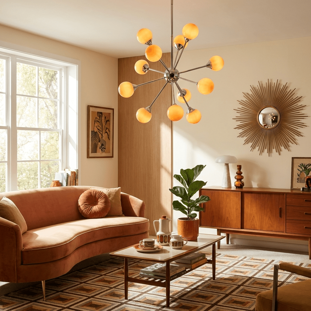 Atomic Sputnik Chandelier - Vakkerlight