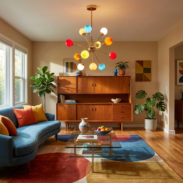 Atomic Sputnik Chandelier - Vakkerlight
