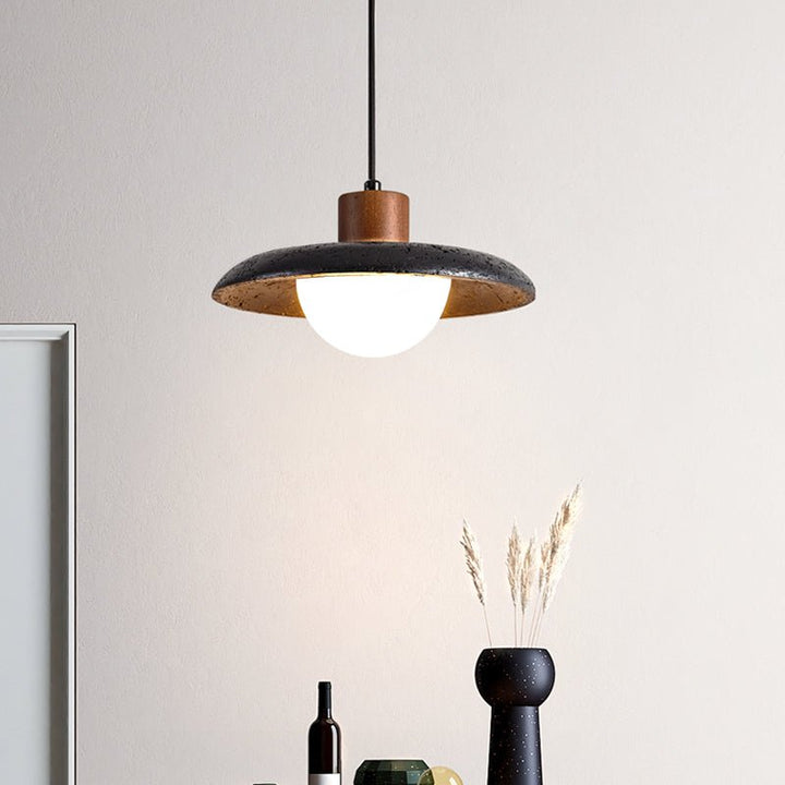 Atria Stone Dome Pendant Lamp - Vakkerlight