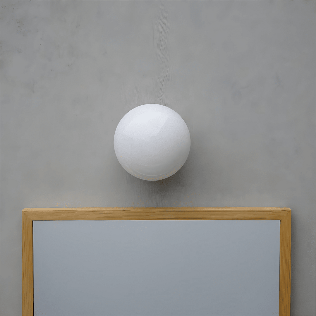 Aura Globe Glass Wall Light - Vakkerlight