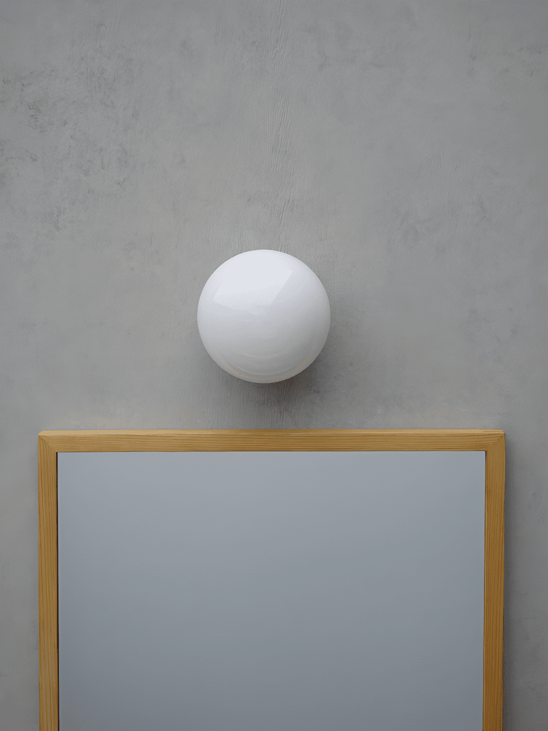 Aura Globe Glass Wall Light - Vakkerlight
