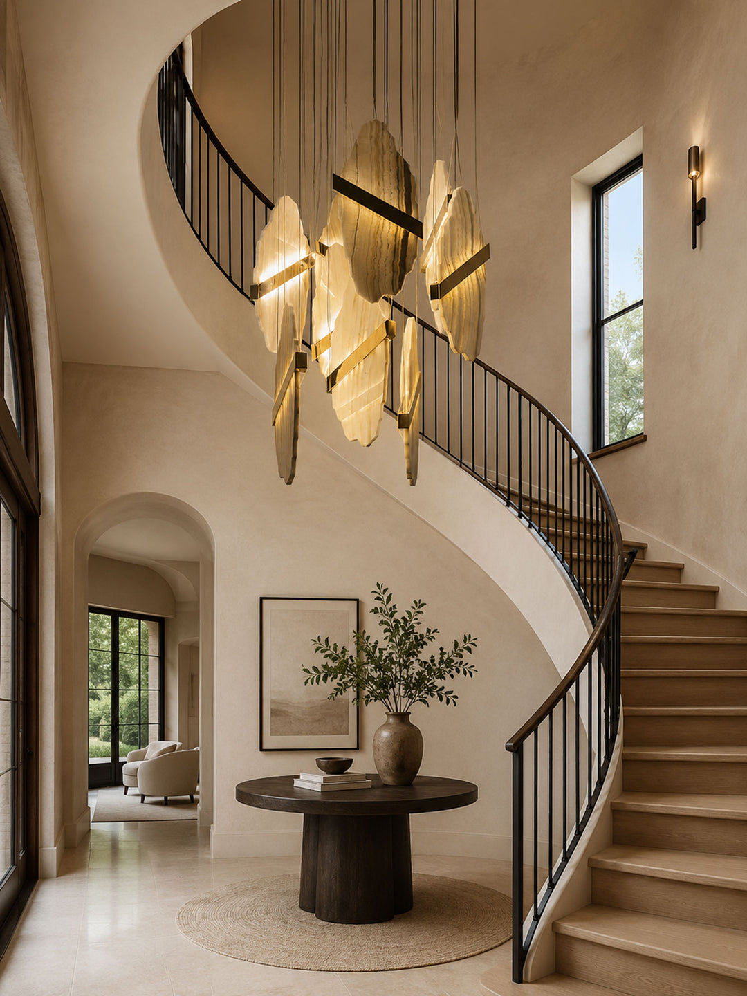 Auralith Alabaster Chandelier - Vakkerlight