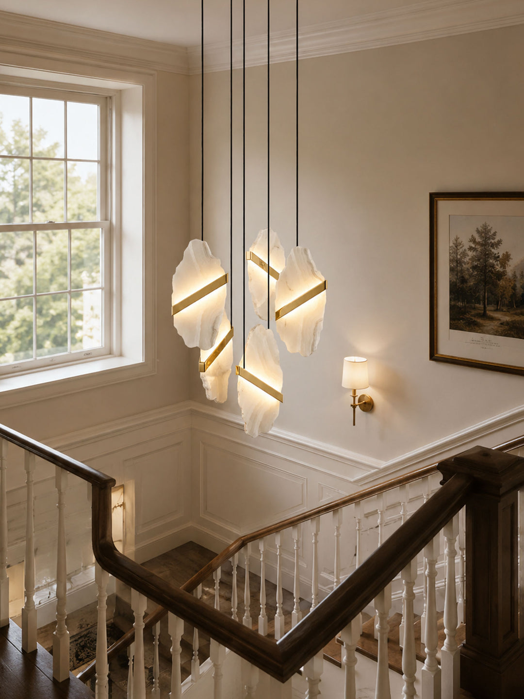 Auralith Alabaster Chandelier - Vakkerlight