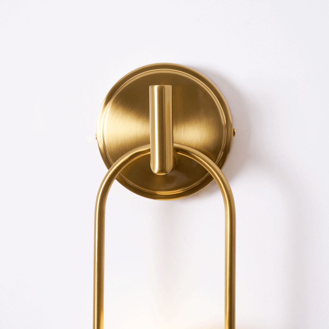 Aurea Brass Wall Light