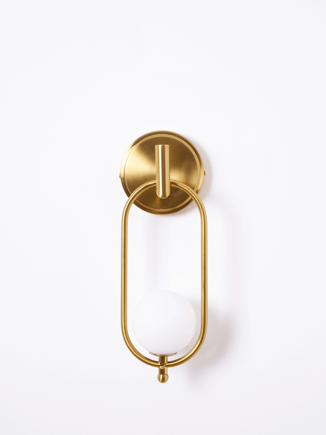 Aurea Brass Wall Light