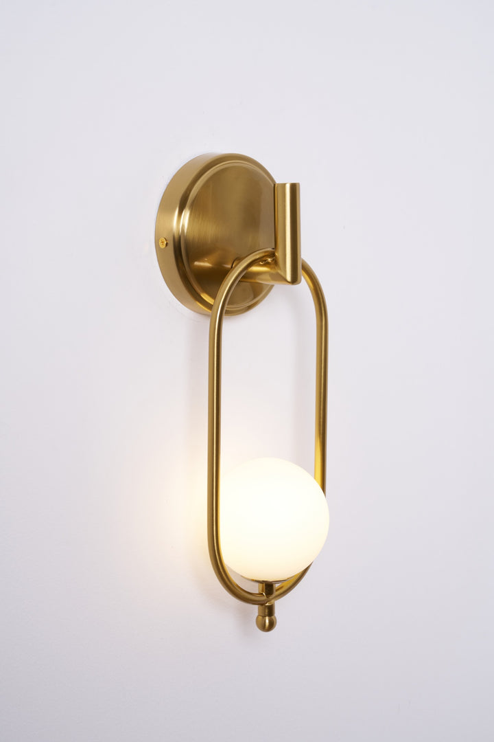Aurea Brass Wall Light - Vakkerlight