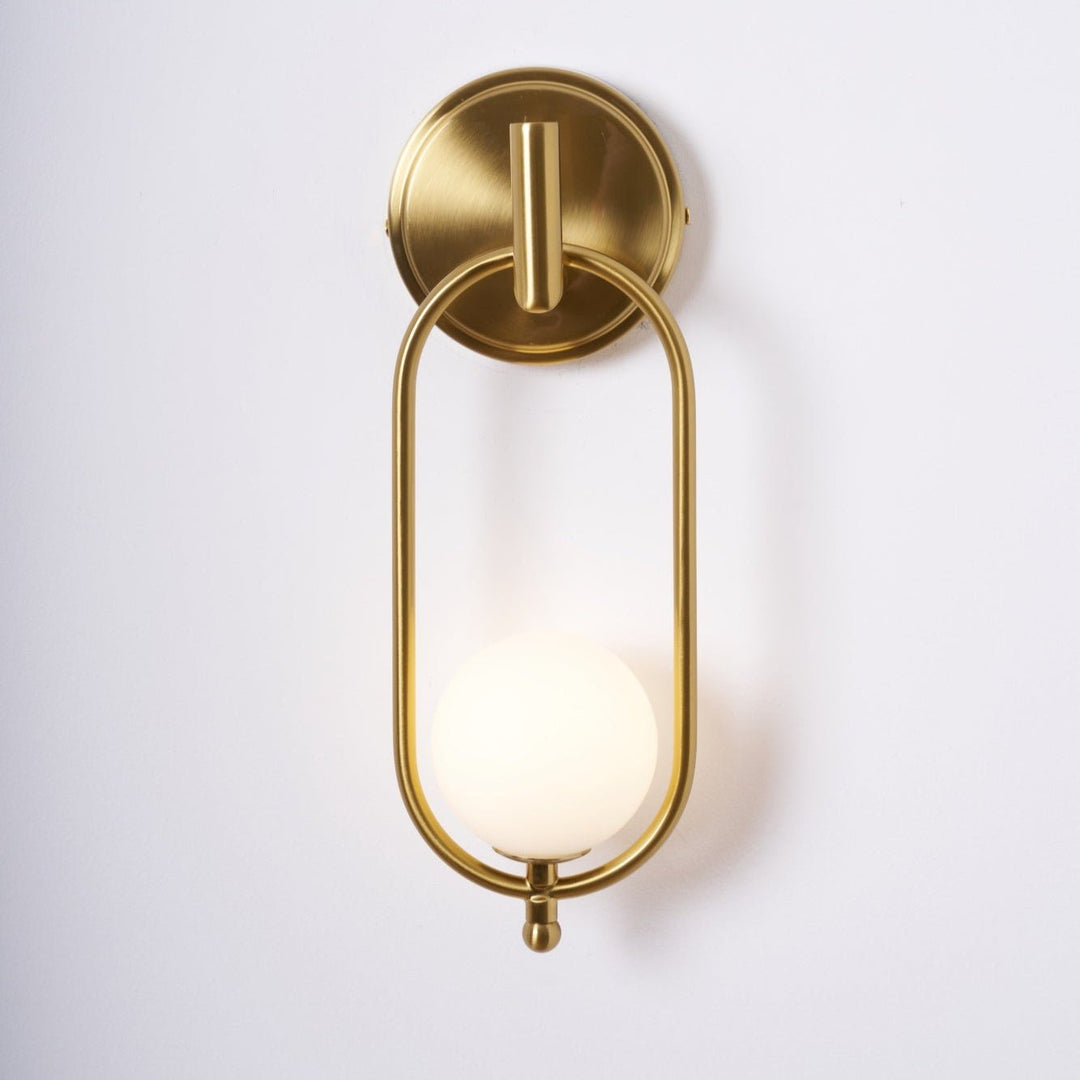 Aurea Brass Wall Light - Vakkerlight