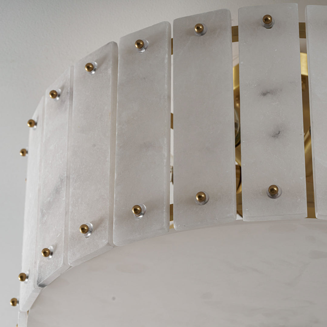 Aurelia Alabaster Ring Ceiling Lamp - Vakkerlight