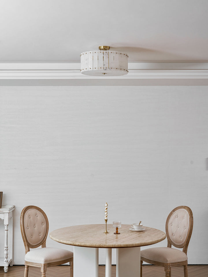 Aurelia Alabaster Ring Ceiling Lamp - Vakkerlight