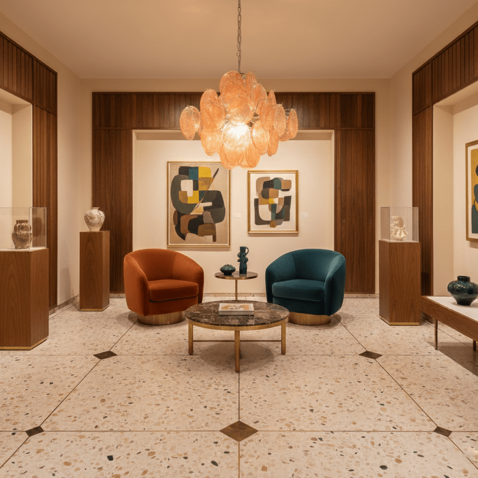 Aurelia Apricot Murano Glass Chandelier - Vakkerlight