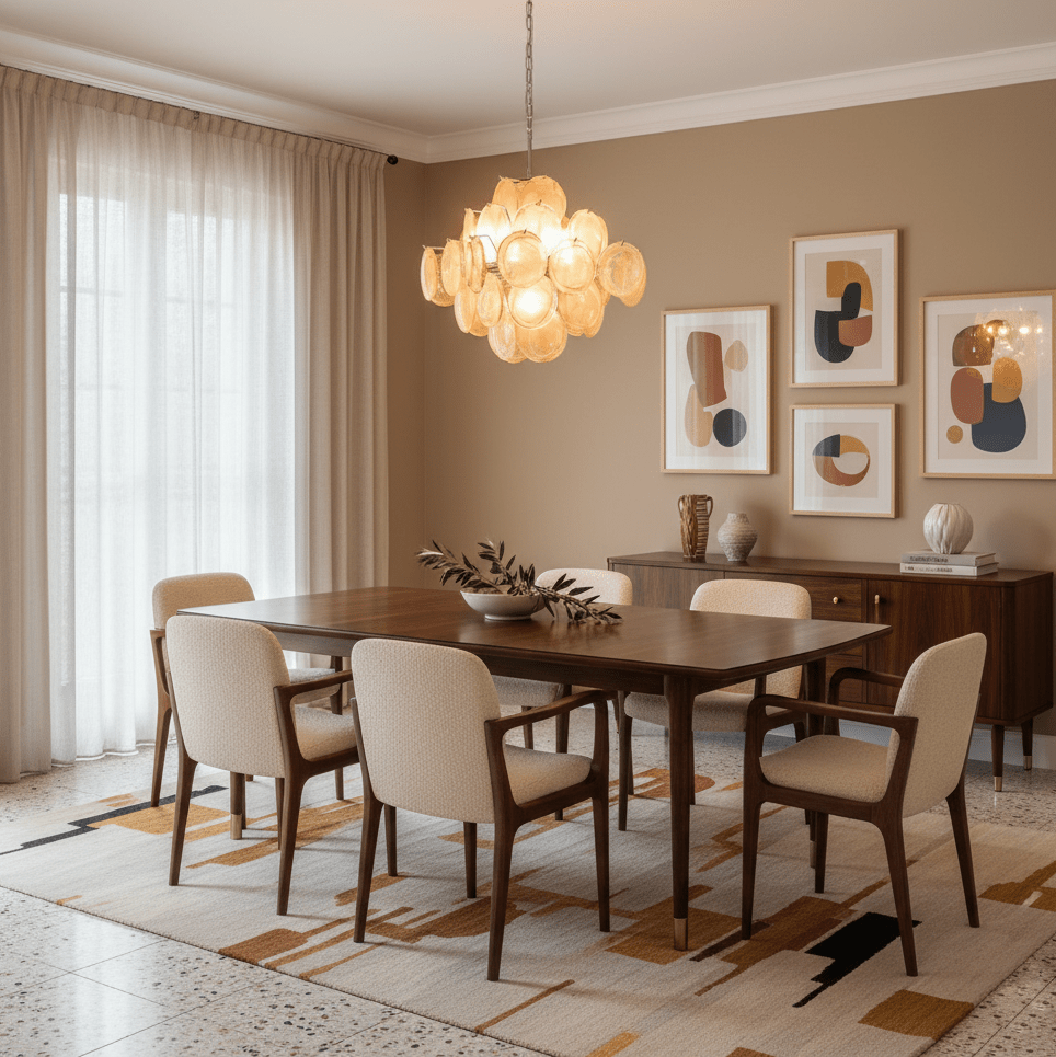 Aurelia Apricot Murano Glass Chandelier - Vakkerlight