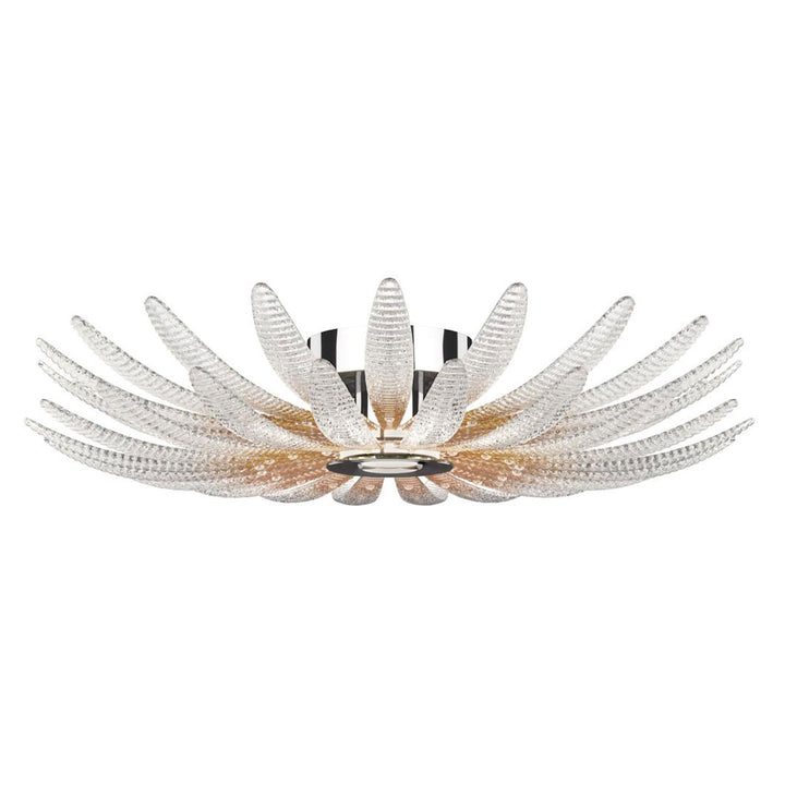 Aurelia Glass Petal Ceiling Light - Vakkerlight