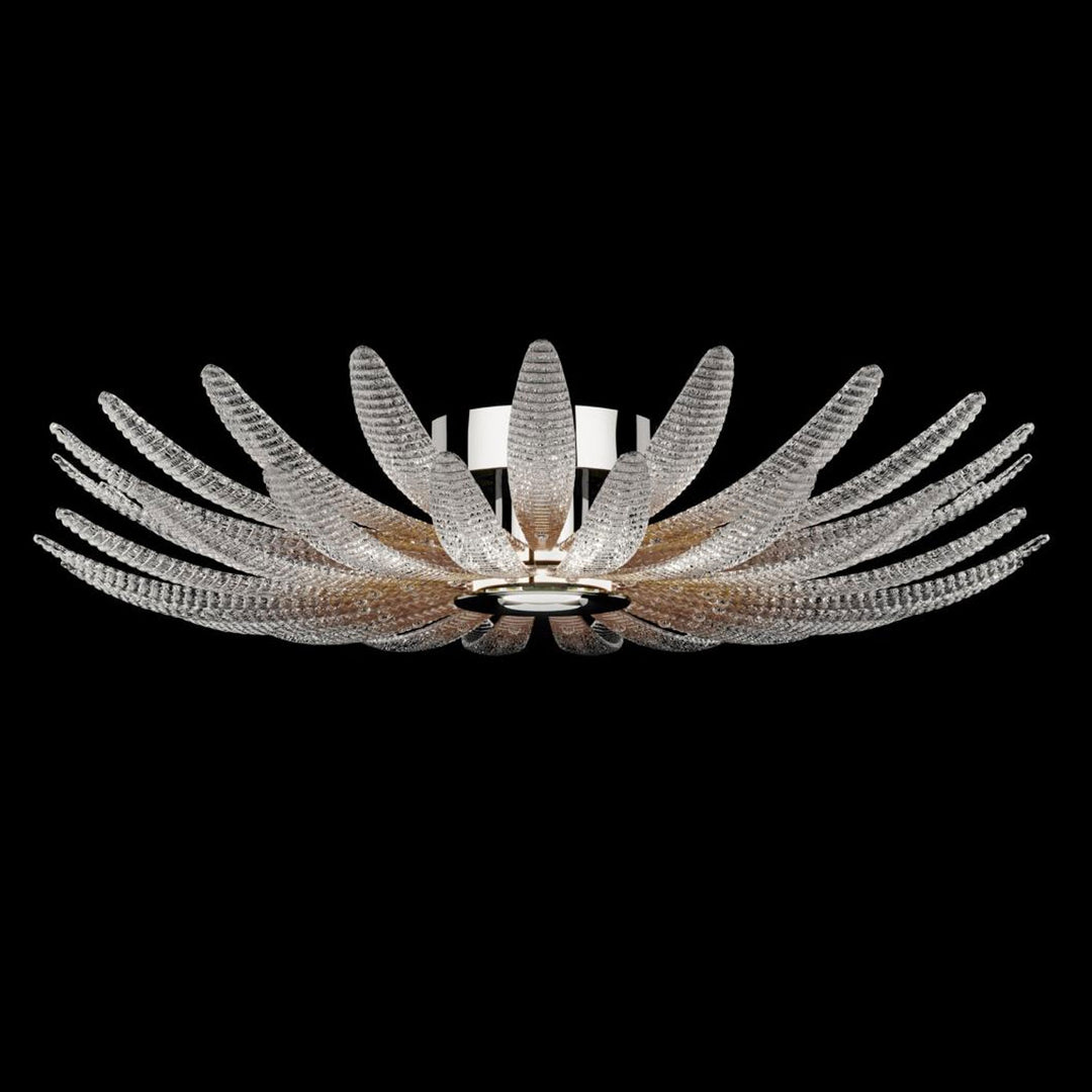 Aurelia Glass Petal Ceiling Light - Vakkerlight